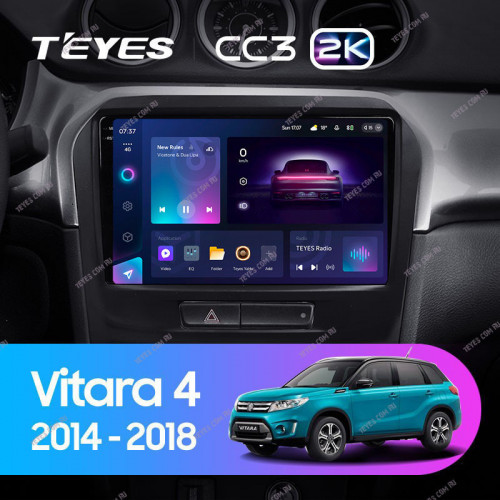 Штатная магнитола Teyes CC3 2K 4/32 Suzuki Vitara 2 (2014-2018)