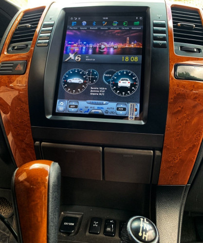 Штатная магнитола Tesla Carmedia ZF-1116H-DSP Lexus GX 470 2002-2009 high