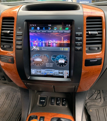 Штатная магнитола Tesla Carmedia ZF-1116H-DSP Lexus GX 470 2002-2009 high