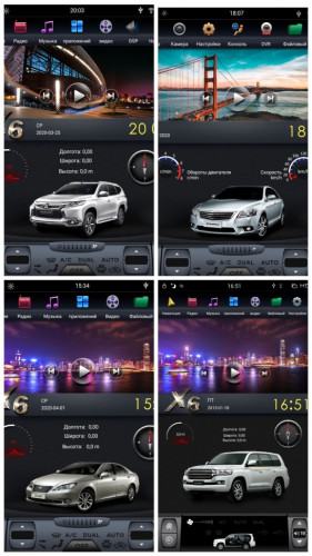 Штатная магнитола Tesla Carmedia ZF-1238-DSP Toyota Fortuner 2015+