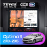 Штатная магнитола Teyes CC3 2K 4/64 Kia Optima 3 TF (2010-2015) F2 (11")