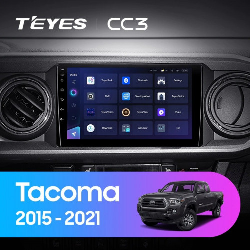 Штатная магнитола Teyes CC3 4/64 Toyota Tacoma N300 (2015-2021) F1