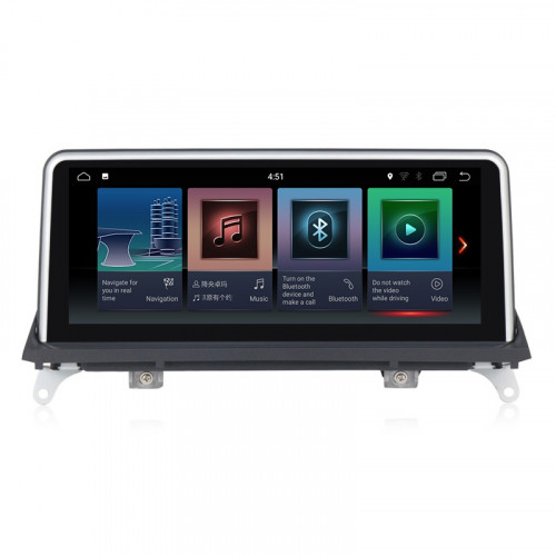 Штатная магнитола Carmedia MKD-B1012 BMW X6 E71 2008-2010 CСC