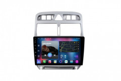 Штатная магнитола FarCar XXL017M Peugeot 307 2001-2008 серебро