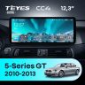Штатная магнитола Teyes CC4 12.3" 6/64 BMW 5-Series Gran Turismo F07 (CIC) (2010-2013) Universal