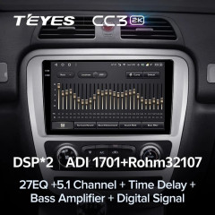 Штатная магнитола Teyes CC3 2K 6/128 JAC T6 (2015-2021)