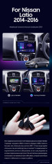 Штатная магнитола Teyes CC3 6/128 Nissan Latio N17 (2014-2016) Правый руль