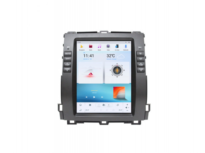 Штатная магнитола Tesla Сarmedia ZF-1116H-Q6 Toyota Land Cruiser Prado 120 2002-2009