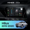 Штатная магнитола Teyes CC4 6/64 Toyota Hilux Pick Up AN120 (2015-2020) Правый руль