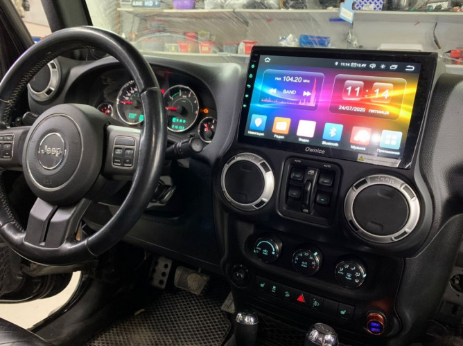 Штатная магнитола Carmedia OL-1258-2-Q Jeep Wrangler 2016+