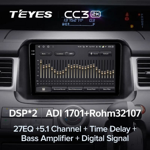 Штатная магнитола Teyes CC3 2K 360 6/128 Honda Stepwgn 3 (2005-2009) Правый руль