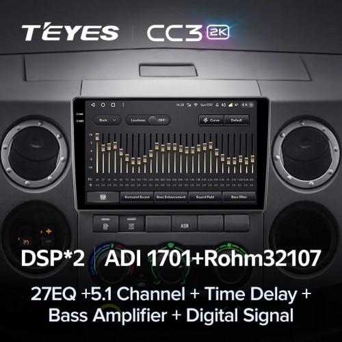 Штатная магнитола Teyes CC3 2K 6/128 для GAZ Gazelle Next (2013-2021) F3