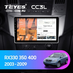 Штатная магнитола Teyes CC3L 4/64 Lexus RX300 RX330 RX350 RX400H (2003-2009)