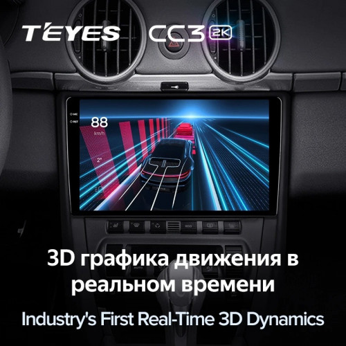Штатная магнитола Teyes CC3 2K 4/64 Porsche Cayman 987 (2005-2012)