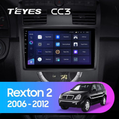 Штатная магнитола Teyes CC3 4/32 SsangYong Rexton Y250 2 (2006-2012)
