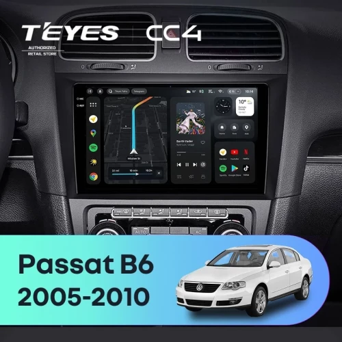 Штатная магнитола Teyes CC4 6/64 Volkswagen Passat B6 (2005-2010)