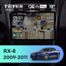 Штатная магнитола Teyes CC4 Pro 12/256 Mazda RX-8 SE (2009-2011) (13")