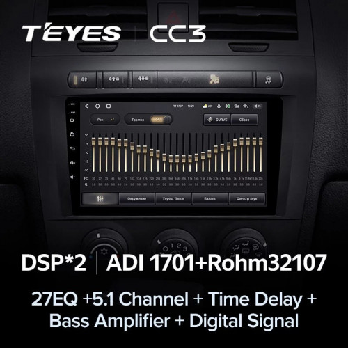 Штатная магнитола Teyes CC3 4/64 Hummer H3 1 (2005-2010)