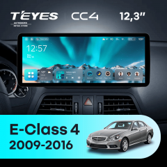 Штатная магнитола Teyes CC4 12.3" 6/64 Mercedes-Benz E-Class 4 W212 S207 A207 S212 C207 (NTG 4.5) (2009-2016) Universal