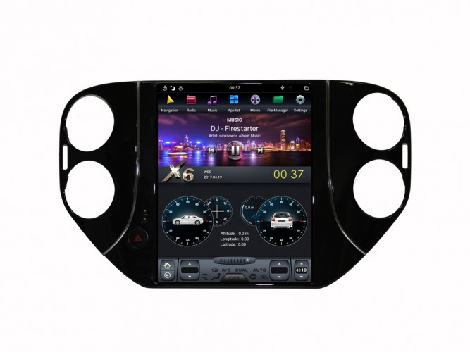 Штатная магнитола Carmedia ZF-1081-DSP Volkswagen Tiguan 2007-2016 (до и после рестайлинга)