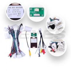 Переходная рамка Toyota Land Cruiser Prado 120 / Lexus GX470 GX 470 J120 (2002-2009) (9")