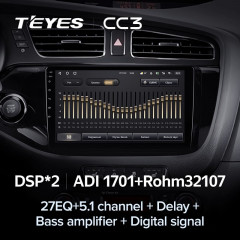 Штатная магнитола Teyes CC3 4/32 Kia Ceed 2 JD (2012-2018)