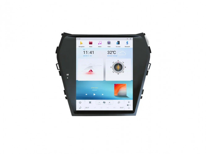 Штатная магнитола Tesla Сarmedia ZF-1157-Q6 Hyundai Santa Fe 2012+ (DM)