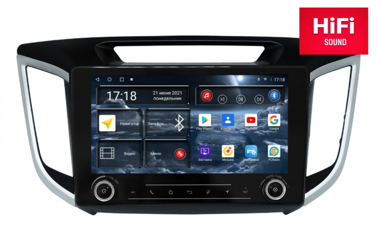 Штатная магнитола Redpower K75025 Hyundai Creta (06.2015-08.2020)