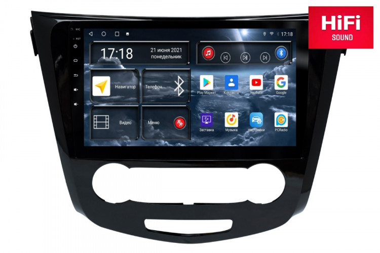 Штатная магнитола Redpower 75321 Nissan Qashqai J11 с кондиционером (2014+)