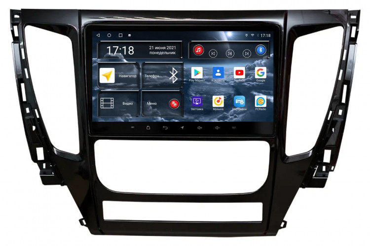 Штатная магнитола Redpower 71423 Mitsubishi Pajero Sport 3-поколение (07.2016-2019) АКПП