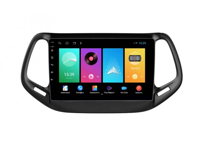 Штатная магнитола FarCar D1008M Jeep Compass 2017+