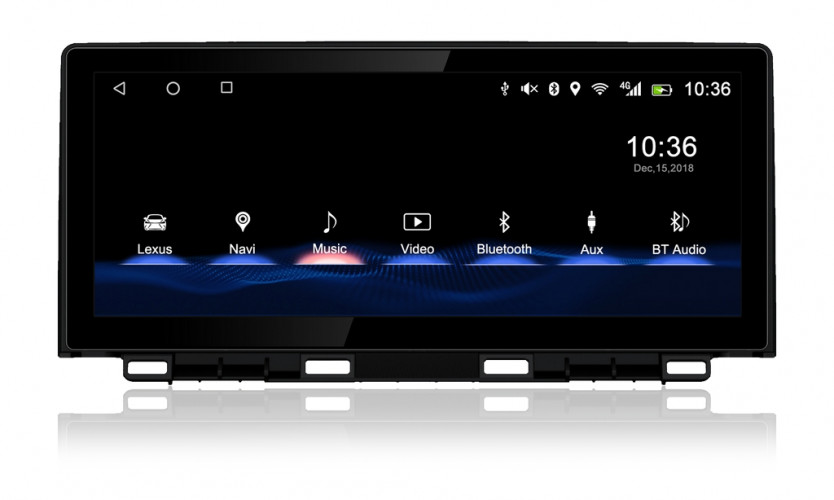 Штатная магнитола Сarmedia BNR-18NXA Lexus NX 2018-2020