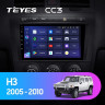 Штатная магнитола Teyes CC3 6/128 Hummer H3 1 (2005-2010)