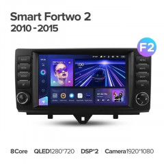 Штатная магнитола Teyes CC3 6/128 Mercedes-Benz Smart Fortwo 2 (2010-2015) F2