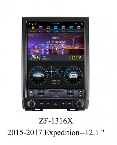 Штатная магнитола Carmedia ZF-1316-DSP Ford Expedition 2015-2017