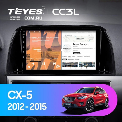 Штатная магнитола Teyes CC3L 4/32 Mazda CX-5 (2012-2015) Тип-B