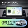 Штатная магнитола Teyes CC4L 6/64 Honda Fit 4 (2020-2024) Тип-A Правый руль