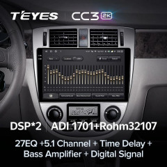 Штатная магнитола Teyes CC3 2K 360 6/128 Chevrolet Lacetti J200 (2004-2013) F2 Тип-A