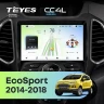 Штатная магнитола Teyes CC4L 6/64 с DTS Ford EcoSport (2014-2018) F2