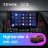 Штатная магнитола Teyes CC3 4/32 Toyota Highlander 4 XU70 (2019-2021)