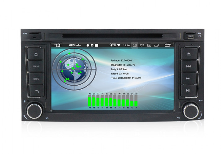 Штатная магнитола Carmedia MKD-V730-P5 Volkswagen Touareg 2002-2010