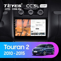 Штатная магнитола Teyes CC3L WiFi 2/32 Volkswagen Touran 2 1T (2010-2015)