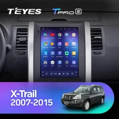 Штатная магнитола Tesla style Teyes TPRO 2 6/128 Nissan X-Trail T31 (2007-2015) F2