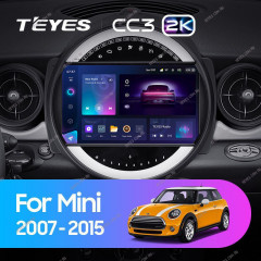 Штатная магнитола Teyes CC3 2K 360 6/128 Mini Cooper (2007-2015) F1
