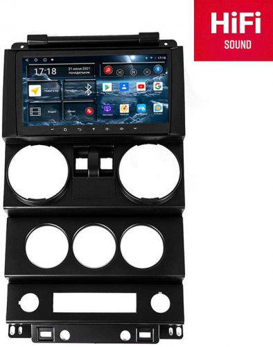 Штатная магнитола Redpower 75413 Jeep Wrangler 3-поколение JK (08.2006-07.2010) (2 двери)