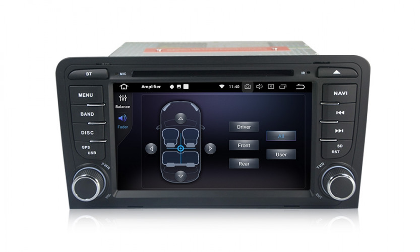 Штатная магнитола Carmedia MKD-A789-P30-8 Audi A3/S3/RS3 (2003-2011)