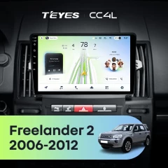 Штатная магнитола Teyes CC4L 6/64 Land Rover Freelander 2 (2006-2012)