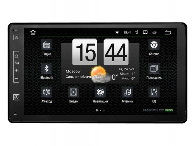 Штатная магнитола Navipilot DROID7 Toyota Hilux (2016-) 10"