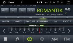 Штатная магнитола Navipilot DROID7 Toyota Hilux (2016-) 10"