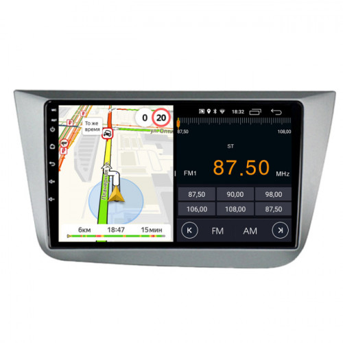 Штатная магнитола Parafar PF350UHD Seat Altea (2004-2015)